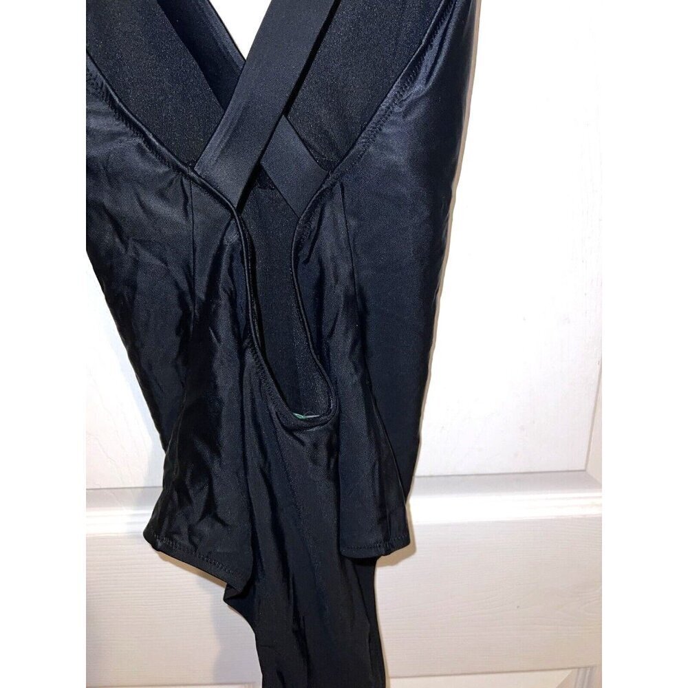 NWT J. CREW High-support Cross-Back One-Piece Black Style BR016 Sz 6 - Picture 9 of 16